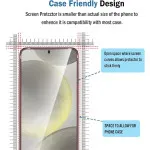 2 Pack Samsung Galaxy S25 Plus Screen Protector, 9H Tempered Glass, HD Clear & Scratch Resistant