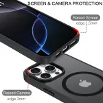 Magnetic Apple iPhone 16 Pro Magsafe Case – Slim Matte Shockproof Bumper