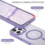 MagSafe Compatible Apple iPhone 16 Pro Max Case – Translucent Matte Design