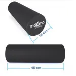 Maximo 45cm Foam Roller for Self Massage & Trigger Point Therapy - Ideal for Gym, Pilates, and Recovery