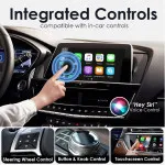 Wireless CarPlay Adapter | Plug & Play | Converts Wired to Wireless CarPlay & Android Auto (VD-CP001)