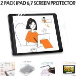 iPad Mini 6/7 Screen Protector 2 Pack – Ultra Clear Film Paper Cover