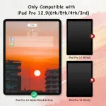 iPad Pro 12.9” (2018-2022) 4 Pack Screen Protector Film - Anti-Glare, Drawing-Friendly