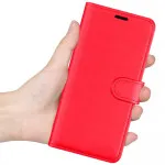 Premium PU Leather Flip Wallet Case Magnetic Book Cover for Nokia C32 - Stylish & Durable Protection