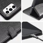 Premium PU Leather Flip Wallet Case Magnetic Book Cover for Nokia C32 - Stylish & Durable Protection