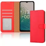 Premium PU Leather Flip Wallet Case Magnetic Book Cover for Nokia C32 - Stylish & Durable Protection