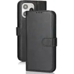 Apple iPhone 14 Pro Max Leather Wallet case with Shockproof Design and Protection