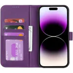 Apple iPhone 14 Pro Max Leather Wallet case with Shockproof Design and Protection