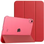 iPad 10th Gen 10.9" 2022 Case, Slim Smart Cover, Auto Wake/Sleep, Touch ID Support, Red