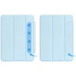 Slim iPad 10th Gen Case 2022, Auto Wake/Sleep, Touch ID, Sky Blue Stand Cover | UK