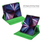 For 10.9 inch iPad 10th Gen 360 Case with Rotation Stand Cover – Leather Design