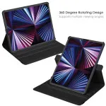 For 10.9 inch iPad 10th Gen 360 Case with Rotation Stand Cover – Leather Design