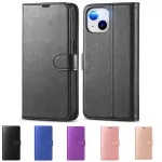 Apple iPhone 13 Leather Wallet Case For All Models with Kickstand & Magnetic Closure