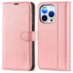 Apple iPhone 13 Leather Wallet Case For All Models with Kickstand & Magnetic Closure