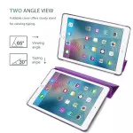 iPad 10th Gen 2022 Case 10.9", Auto Wake/Sleep, TPU Soft Back Smart Case - Purple