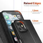 Premium Leather iPhone 12 Case – Fits All Models | Free UK Delivery