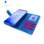 Google Pixel 6 Pro Leather Wallet Case with Kickstand & Card Holder