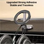 Magnetic Suction Car Phone Holder – Foldable 360° Adjustable Bracket