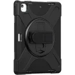 iPad Air 4/Pro 11 Rugged Silicone Case - Heavy Duty Protection with Stand & Grip | Black