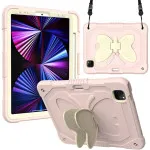 Butterfly Silicone Stand Cover for iPad Air 5/4 & Pro11 - Durable Tablet PC Armor Case