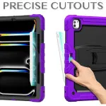 Heavy Duty Case for iPad Pro 11/Air 4 - Shockproof, Drop-Proof with 360° Stand & Strap | Loadbasket