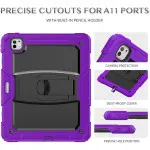 Heavy Duty Case for iPad Pro 11/Air 4 - Shockproof, Drop-Proof with 360° Stand & Strap | Loadbasket