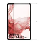 Galaxy Tab S8 Plus Screen Protector Tempered Glass Film Compatible with (SM-X800/SM-X806) (2-Pack)