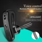 Bluetooth Earpiece Wireless Handsfree Headset Single Ear Noise Cancelling Mic