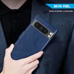 Google Pixel 8A Leather Flip Wallet Case Blue – Secure, Stylish, and Practical