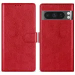 Google Pixel 8A Flip Red Wallet Case – Practical and Elegant Design