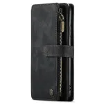 iPhone 11 Leather Wallet Zipper Case with Card Slots and Cash Compartment