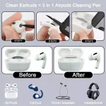 8-in-1 Multi-Purpose Cleaning Kit for Keyboards, Laptops, Earphones & Tech Gadgets - Dust & Dirt Remover