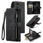 Samsung Galaxy S24 Folio Wallet Case with Zipper and Card Holder