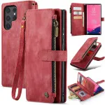 Upgrade Your Samsung Galaxy S23 Ultra with Zipper Leather Wallet Case