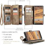 Upgrade Your Samsung Galaxy S23 Ultra with Zipper Leather Wallet Case