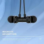 Magnetic Bluetooth 5.0 Wireless Neckband Earphones | In-Ear Headphones with Mic