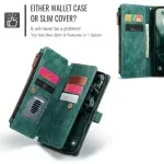 iPhone 13 Leather Wallet Case with Card Holder, Kickstand & Lanyard Strap | Premium Case