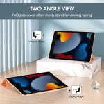 iPad 10.2inch 7th-8th-9th Generation Smart Case With Tri-fold Leather Shell