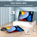 iPad 10.2inch 7th-8th-9th Generation Smart Case With Tri-fold Leather Shell