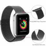 Magnetic Stainless Steel Watch Band Adjustable Quick Release Strap for Men Women