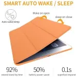 Apple iPad Pro 10.5-Inch 2017 Leather Smart Case with Soft TPU Back