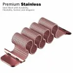 Magnetic Milanese Loop Band for Apple Watch Series 10, 9, 8, 7, 6, SE, 5, 4 - Stainless Steel Strap for iWatch
