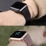 Stainless Steel Magnetic Milanese Loop Band for Apple Watch Series 10-1, Men & Women