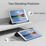 iPad Air 3rd Gen/Pro 10.5 Pencil Holder Smart Cover With Soft TPU Trifold Stand