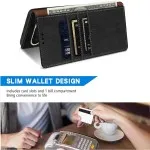 Google Pixel 9 Leather Wallet Case – Luxury Design with Card Slots