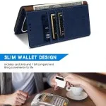 Google Pixel 9 Flip Wallet Case – Premium Leather with Magnetic Closure