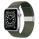 Stretchy Braided Solo Loop for Apple Watches Woven Buckle Belt Band