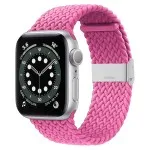 Stretchy Braided Solo Loop for Apple Watches Woven Buckle Belt Band