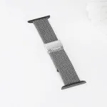 Stretchy Braided Solo Loop for Apple Watches Woven Buckle Belt Band