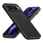 Liquid Silicone Black Case for Google Pixel 9 Pro XL